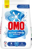 Omo Active Fresh Beyazlar 20 yıkama Toz Çamaşır Deterjanı 3 Kg