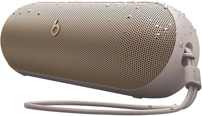 Beats Pill - Kablosuz Bluetooth Hoparlör ve Taşınabilir Şarj Aleti (USB-C Kablo ile) - 24 Saate Ulaşan Pil Ömrü, IP67 Derecesinde Suya Dayanıklı, Apple ve Android Uyumlu, Dahili Mik - Altın Şampanya