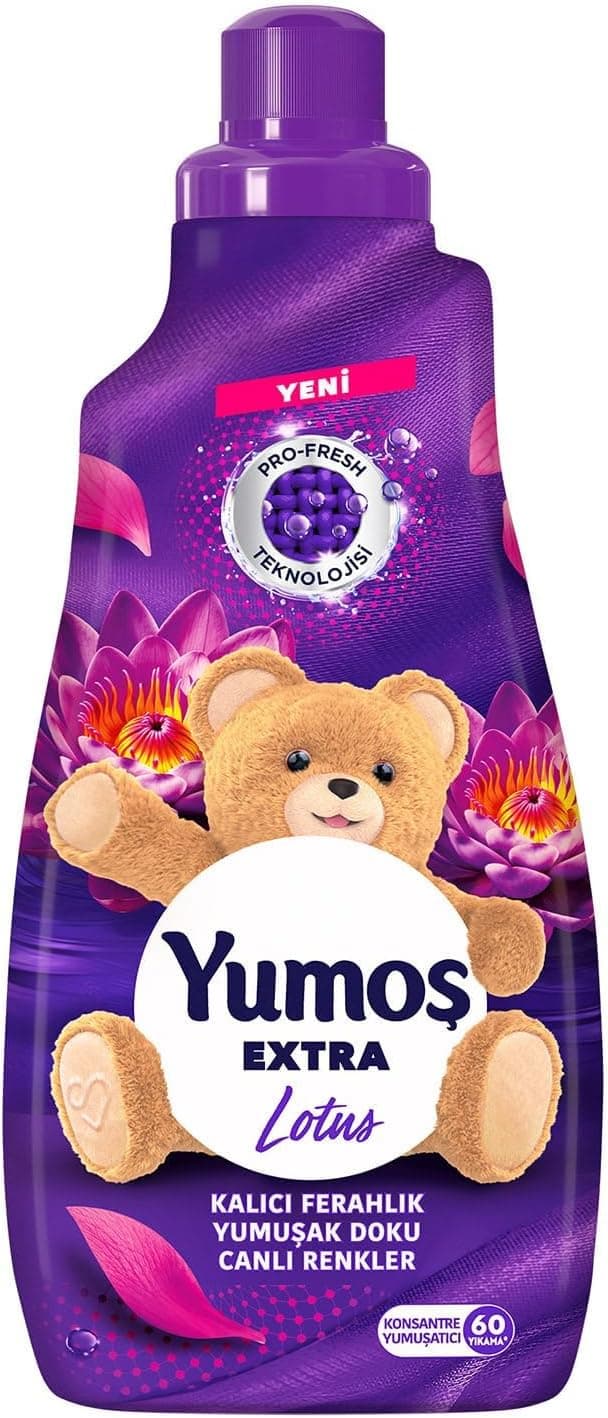 Yumoş Extra Çamaşır Yumuşatıcı Lotus ml 1440 ml 60 Yıkama