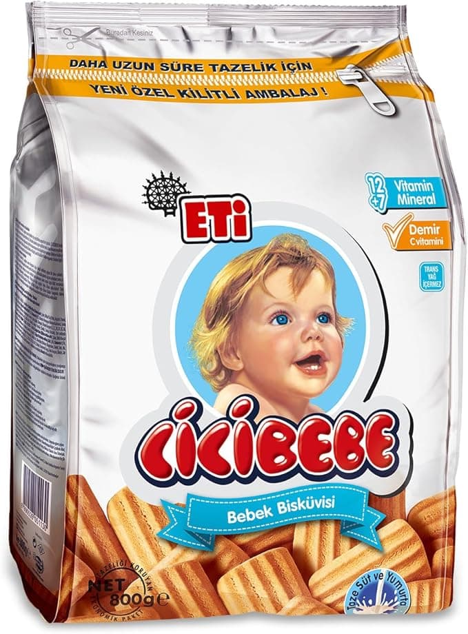 Eti Cicibebe Bisküvi 800 g