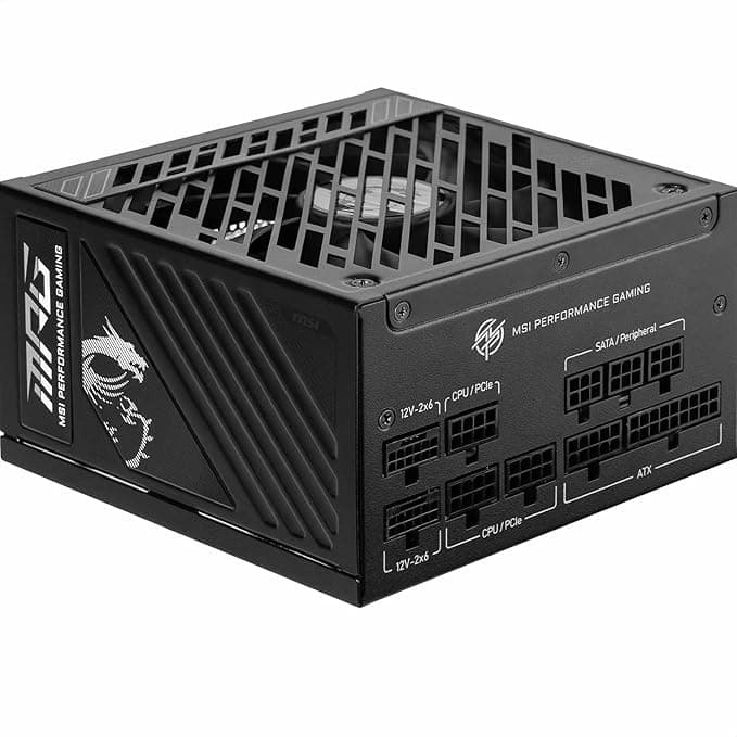MSI MPG A1000GS Güç Kaynağı 1000W 80 Plus Gold Full Modüler PCIe5