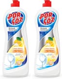 Porçöz Bulaşık Elde Yıkama Deterjanı Limonlu 675 Ml (2 paketi)