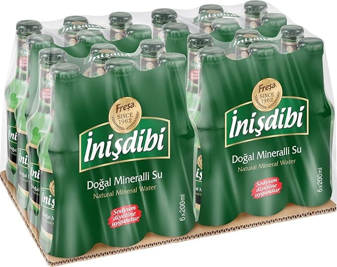 İnişdibi Maden Suyu 24'lü Paket (200 ml x 24 Adet)
