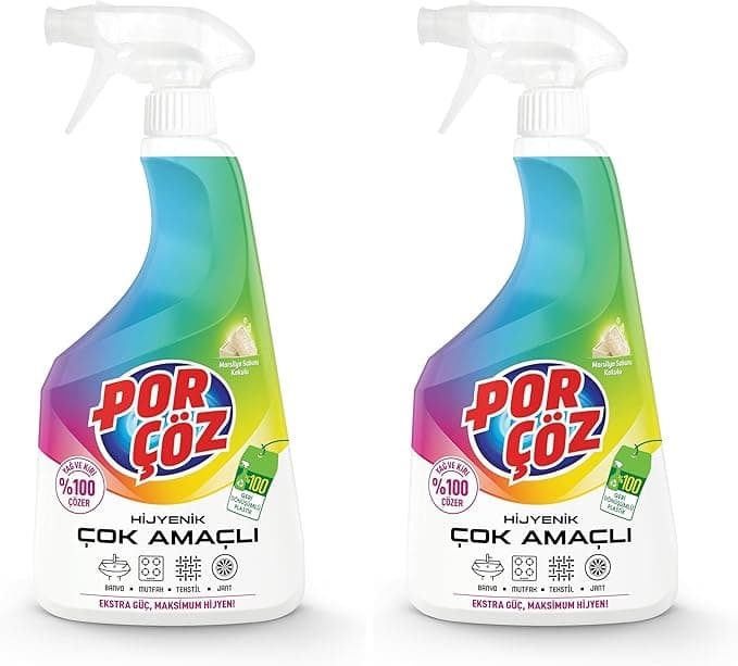 Porçöz Çok Amaçlı Sprey 750 ml (2 paketi)