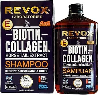 Revox Biotin & Collagen Şampuan, 400 Ml