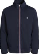 JACK & JONES JPRBLURUBBER SWEAT ZIP CARDIGAN PRAU23 Sweatshirts Erkek