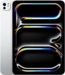 Apple iPad Pro 11 inç, M4 çip ile: Ultra Retina XDR Ekran, 1 TB, 12 MP Ön/Arka Kamera, LiDAR Tarayıcısı, Wi-Fi 6E, Face ID, Tüm Gün Süren Pil Ömrü — Gümüş Rengi