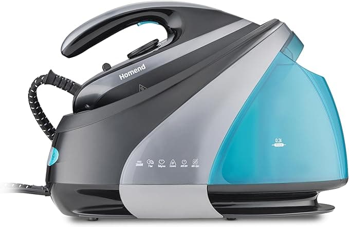 Homend Jetsteam 1166h Buhar Kazanlı Ütü Mavi Siyah