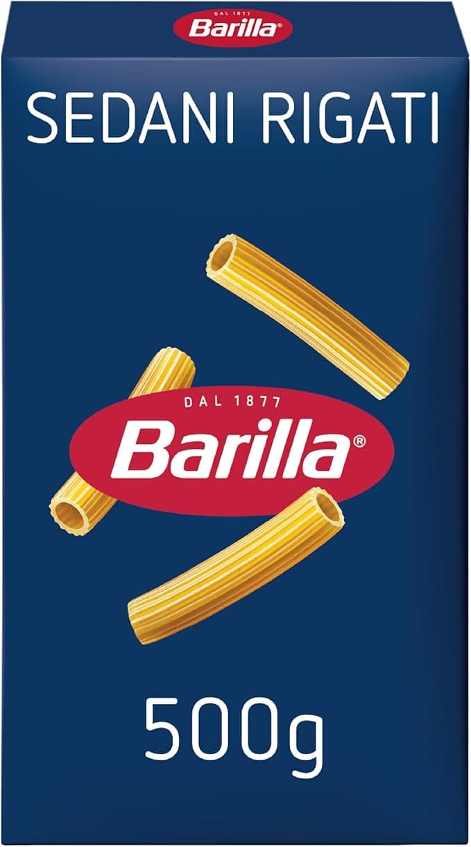 Barilla İnce Uzun (Sedani Rigati) Makarna 500 g.