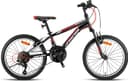 GERONI MARS PLUS - 26" - MTB - 14' - 21 Vites - V.B - Parlak Siyah-Kırmızı/Beyaz