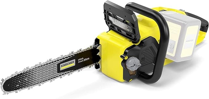 Kärcher 36 V akülü zincir testere CNS 36-35, bıçak uzunluğu: 35 cm, otomatik zincir yağlama, geri tepme koruması, güç: maks. 100-200 kesim, Kärcher 36-V pil ile kullanılabilir, pilsiz