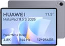 HUAWEI MatePad 11.5 S 2026 Yeni Tablet, 2.8K 144 Hz Ultra Net PaperMatte Ekran, 12 GB RAM + 256 GB Depolama, 8800 mAh Batarya, 40 W SuperCharge, Wi-Fi 6+, Bluetooth 5.2, HUAWEI Notes, GoPaint, Gri