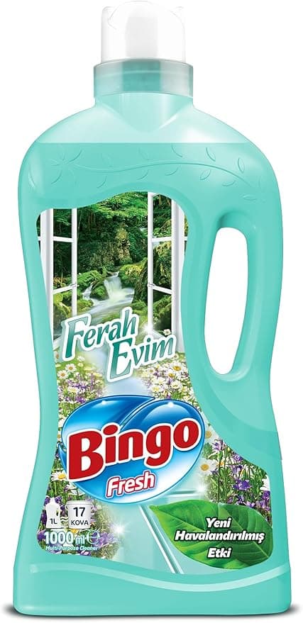 Bingo Fresh Yüzey Temizleyici Ferah Evim 1 L