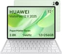 HUAWEI MatePad 12 X 2025 Yeni Tablet, 2.8K, 144 Hz, 1000 nit, 12 inç Ultra Net PaperMatte Ekran, 12+256 GB, 10.100 mAh Pil, 66 W SuperCharge, WiFi 7, HUAWEI Notes, Ultra Hafif Klavye, Yeşil Kalemsiz