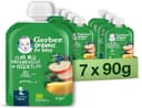 Gerber Organik Muz Yabanmersini Böğürtlen ve Elma Püresi 90 g x 7