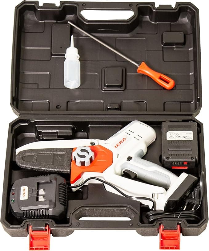 IKRA 71220000/1 Icms 2011, Akülü Budama Testeresi, 20 V – 2.0 Ah, 2 Akülü