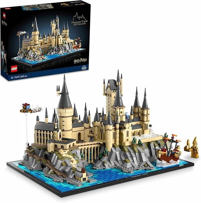 LEGO Harry Potter Hogwarts Şatosu ve Bahçesi 76419 - Yetişkin Hayranlar için Yaratıcı Model Yapım Seti (2660 Parça)