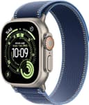 Apple Watch Ultra 3 GPS + Cellular 49 mm Koşu ve Çoklu Spor İçin Sağlam Titanyum Natürel Kasaya Sahip Üst Düzey Akıllı Saat ve Mavi/Parlak Mavi Trail Loop - S/M