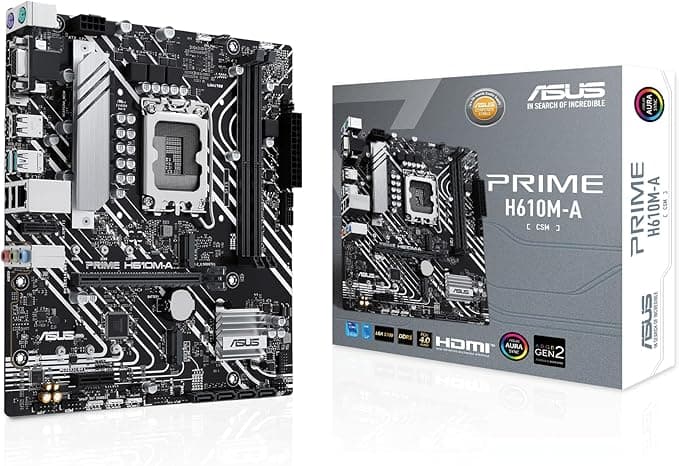 Asus Prime H610M-A-CSM Intel Soket LGA1700 DDR5 5600Mhz mATX Anakart