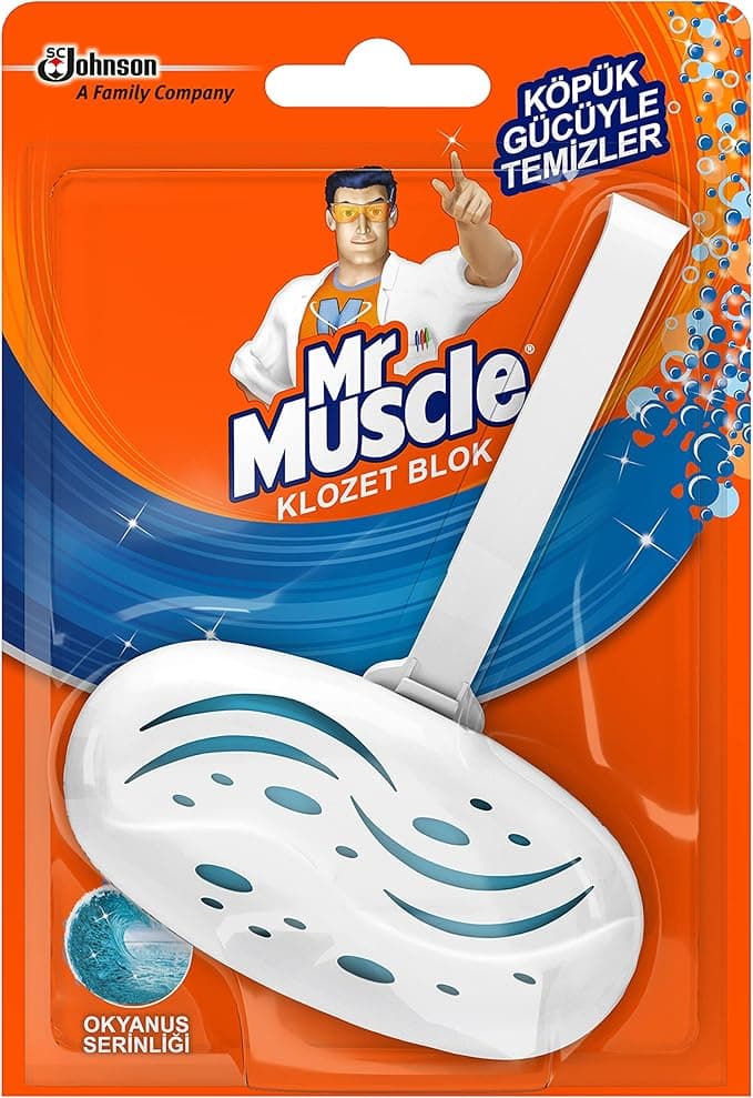 Mr Muscle Okyanus Serinliği 1 Adet Klozet Bloğu