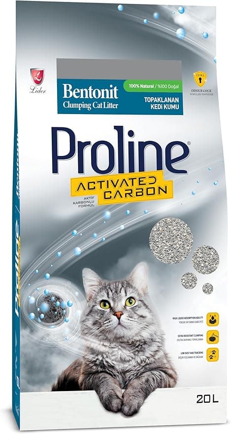 Proline Aktif Karbonlu Kedi Kumu 20 L