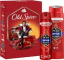 Old Spice Gentleman Hediye Seti: Captain Deodorant Sprey 150 ml + DuşJeli 250 ml