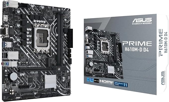 ASUS Prime H610M-D D4 Intel H610 LGA1700 DDR4 3200 MHz mATX Anakart