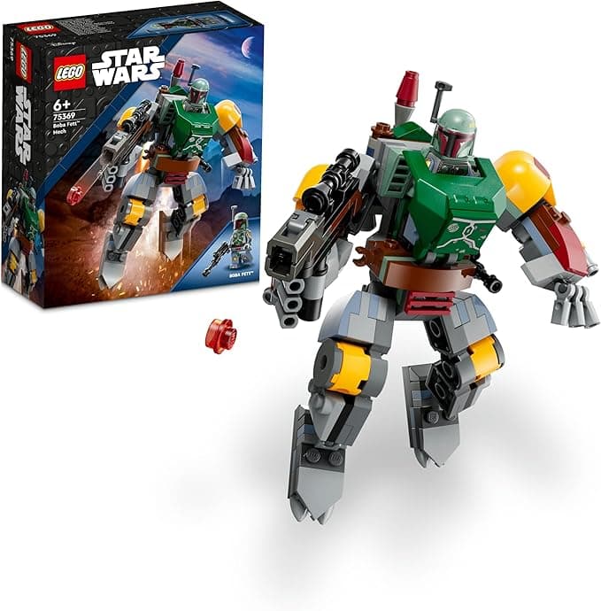 LEGO® Star Wars™ Boba Fett Robotu 75369-6 Yaş ve Üzeri Star Wars Hayranı Çocuklar için Yaratıcı Oyuncak Yapım Seti (155 Parça)