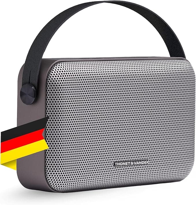 Thonet & Vander Ziegel 30W RMS Taşınabilir Bluetooth TWS 30 Saat Dinleme Süresi Gri Renk