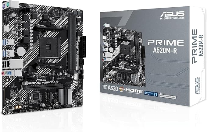 Asus Prime A520M-R AMD Soket AM4 DDR4 5100MHz mATX Anakart