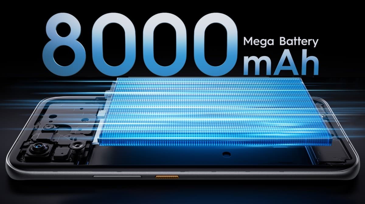 Batarya ve Şarj: 8.000 mAh Kapasite ile Günlerce Kullanım